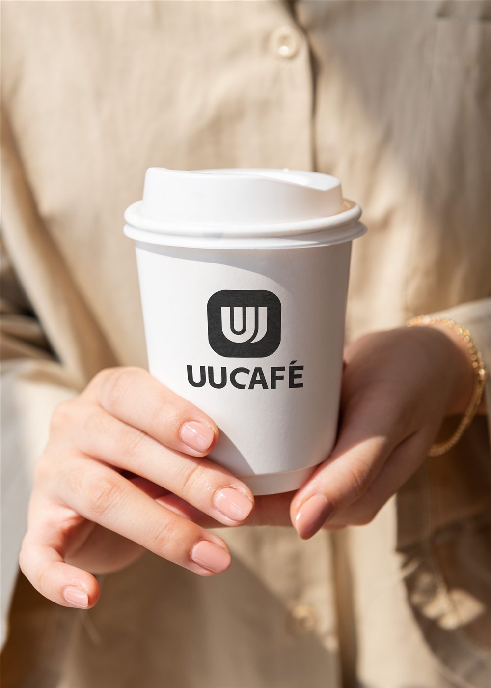 UUCAFE 咖啡杯品牌識別應用